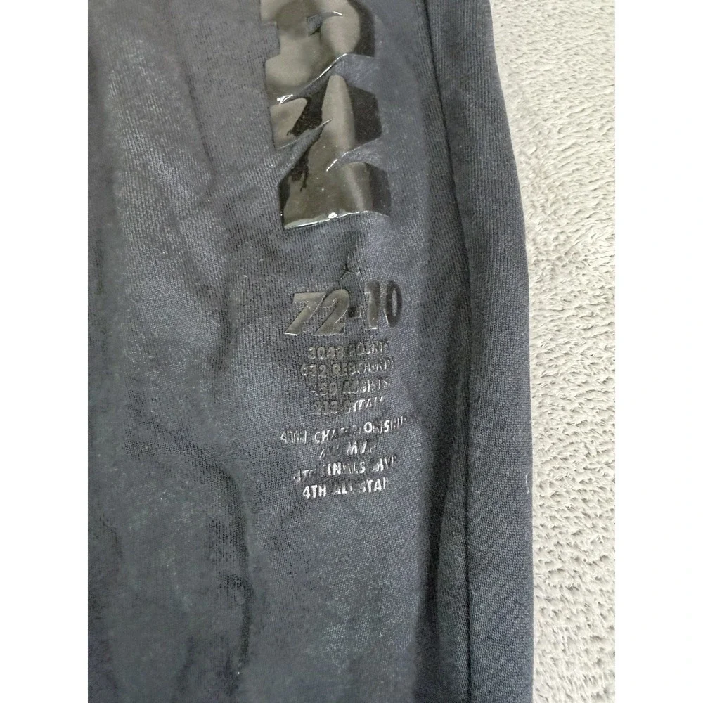 Jordan Legacy AJ11 Fleece Jogger Sweatpants Men's Size Large Black